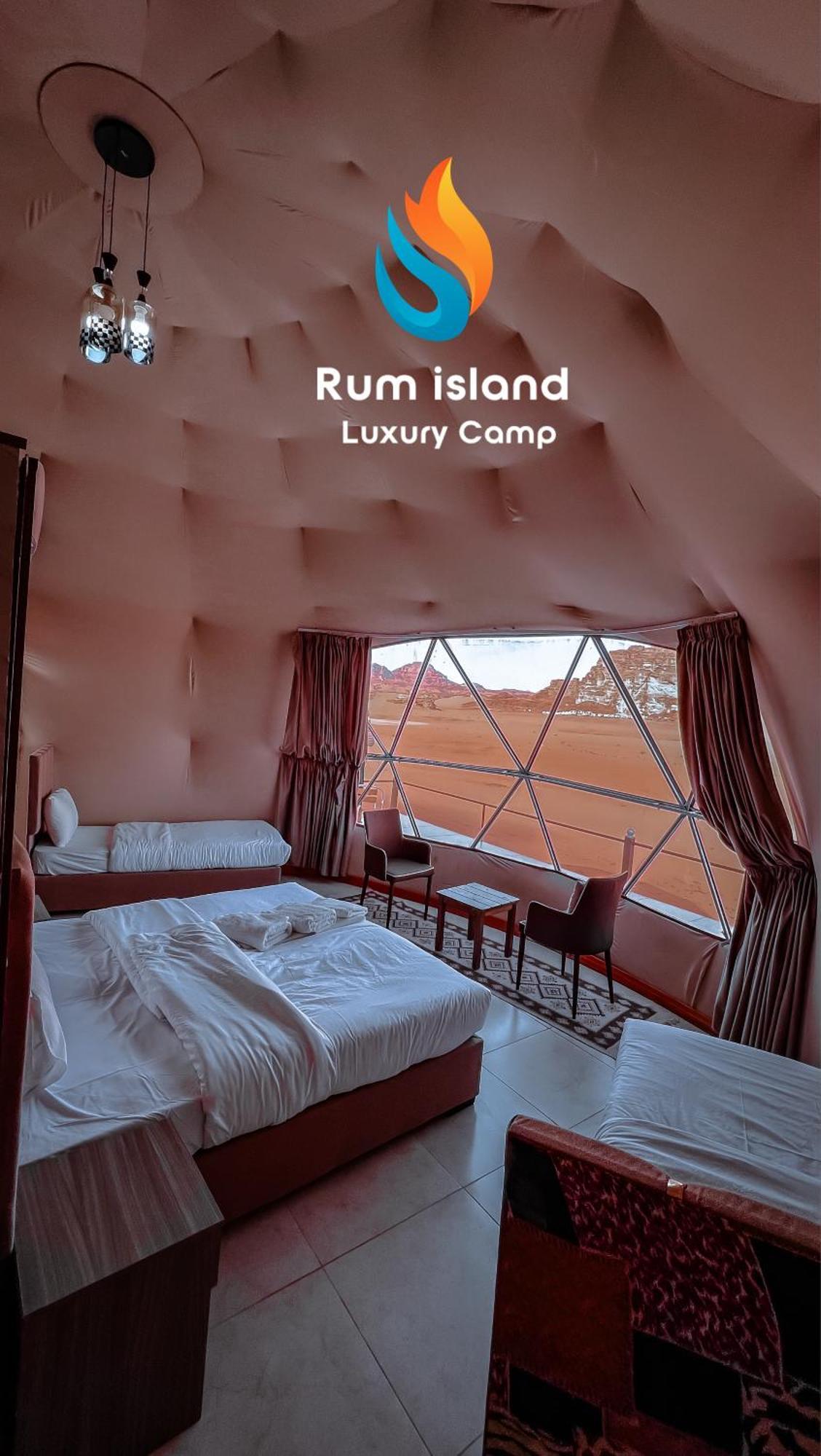 Rum Island Luxury Camp & Bubbles Hotel 瓦迪拉姆 外观 照片