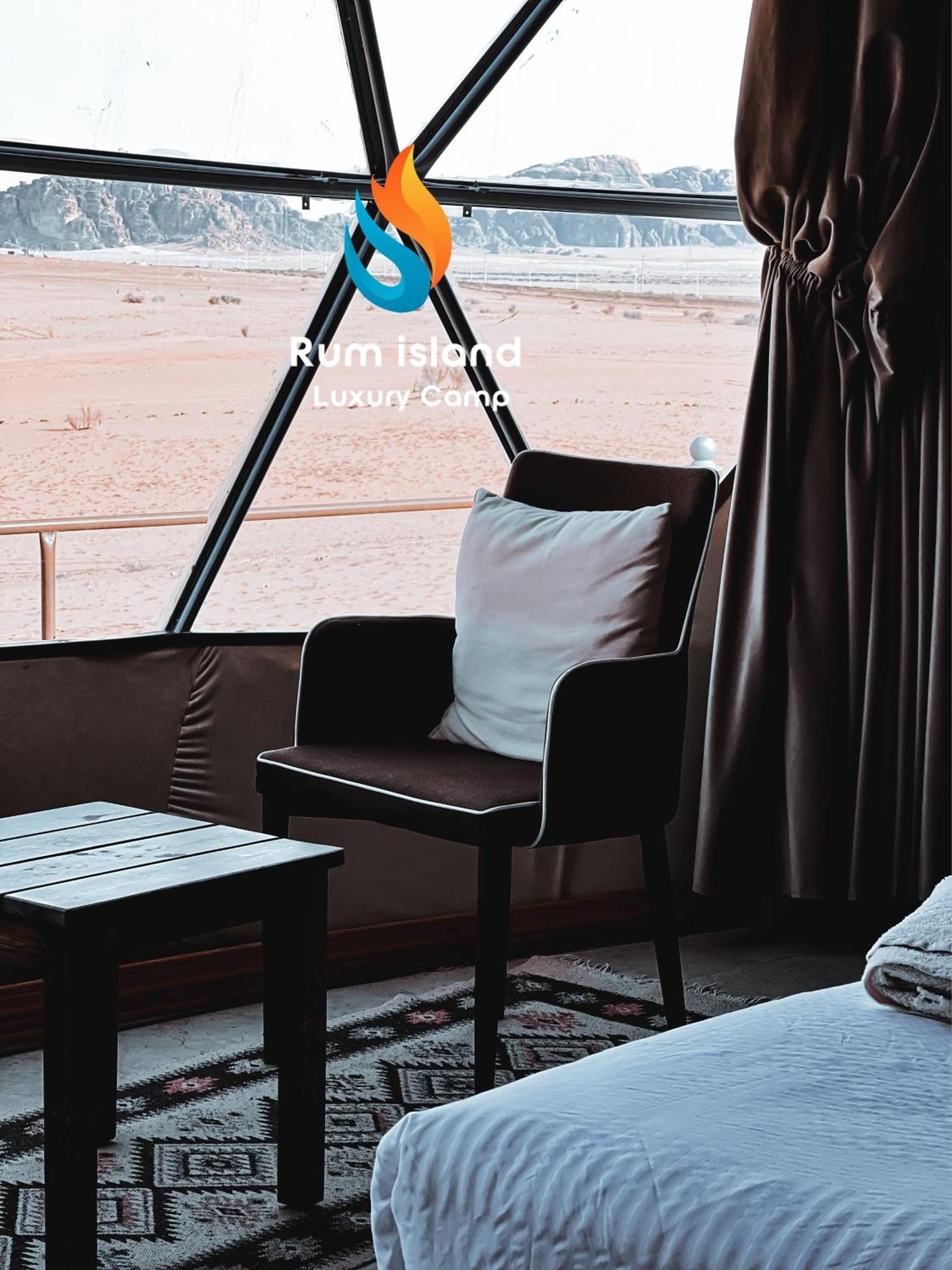 Rum Island Luxury Camp & Bubbles Hotel 瓦迪拉姆 外观 照片