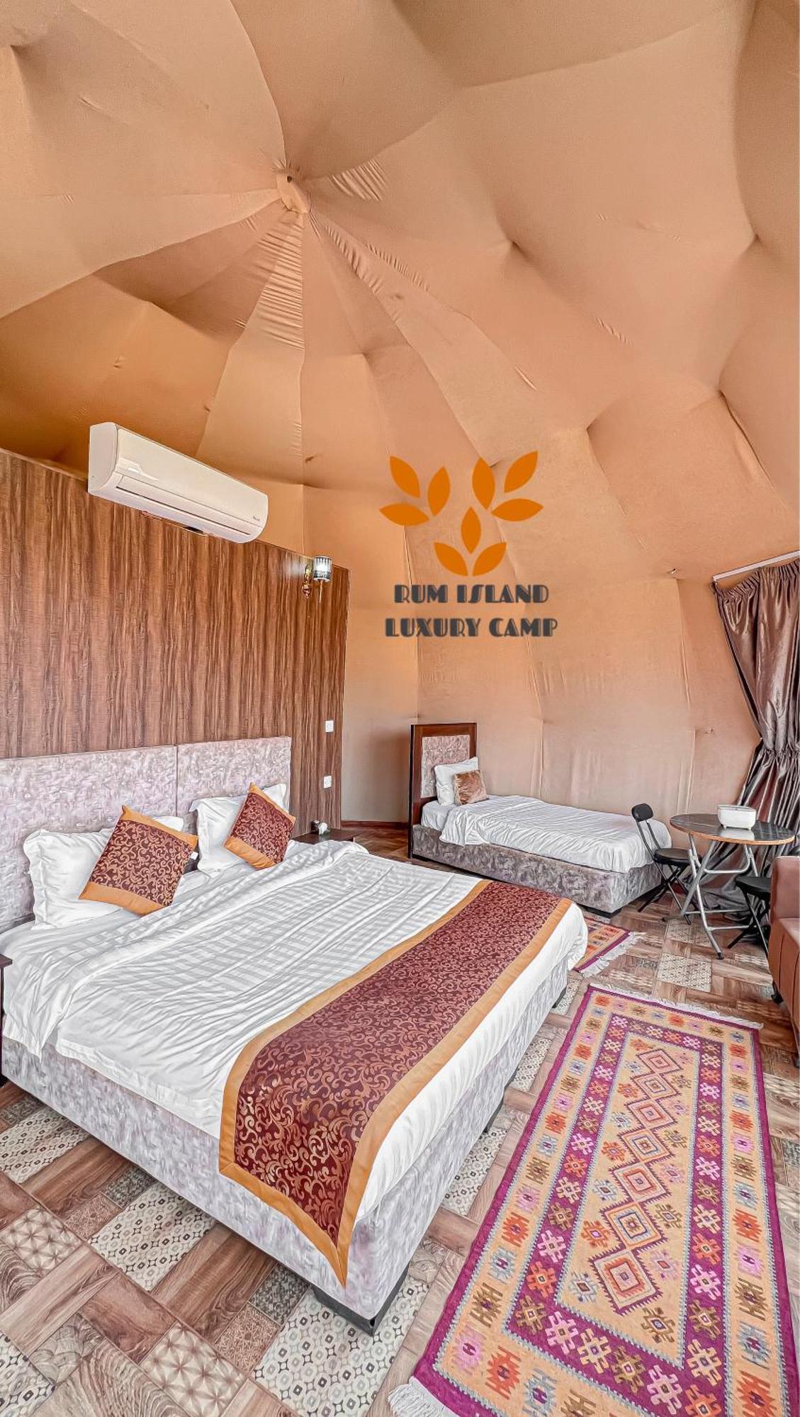 Rum Island Luxury Camp & Bubbles Hotel 瓦迪拉姆 外观 照片