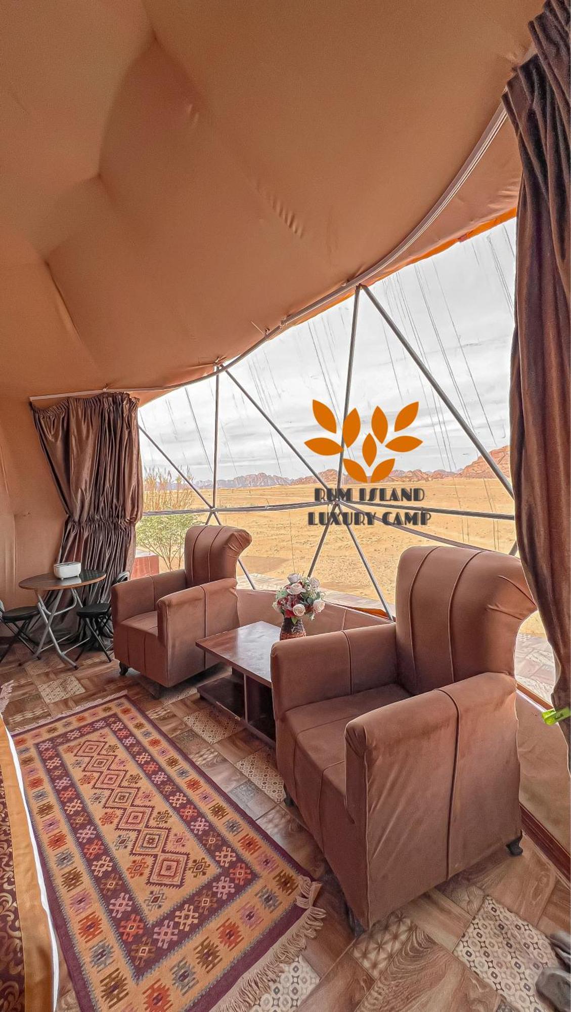 Rum Island Luxury Camp & Bubbles Hotel 瓦迪拉姆 外观 照片
