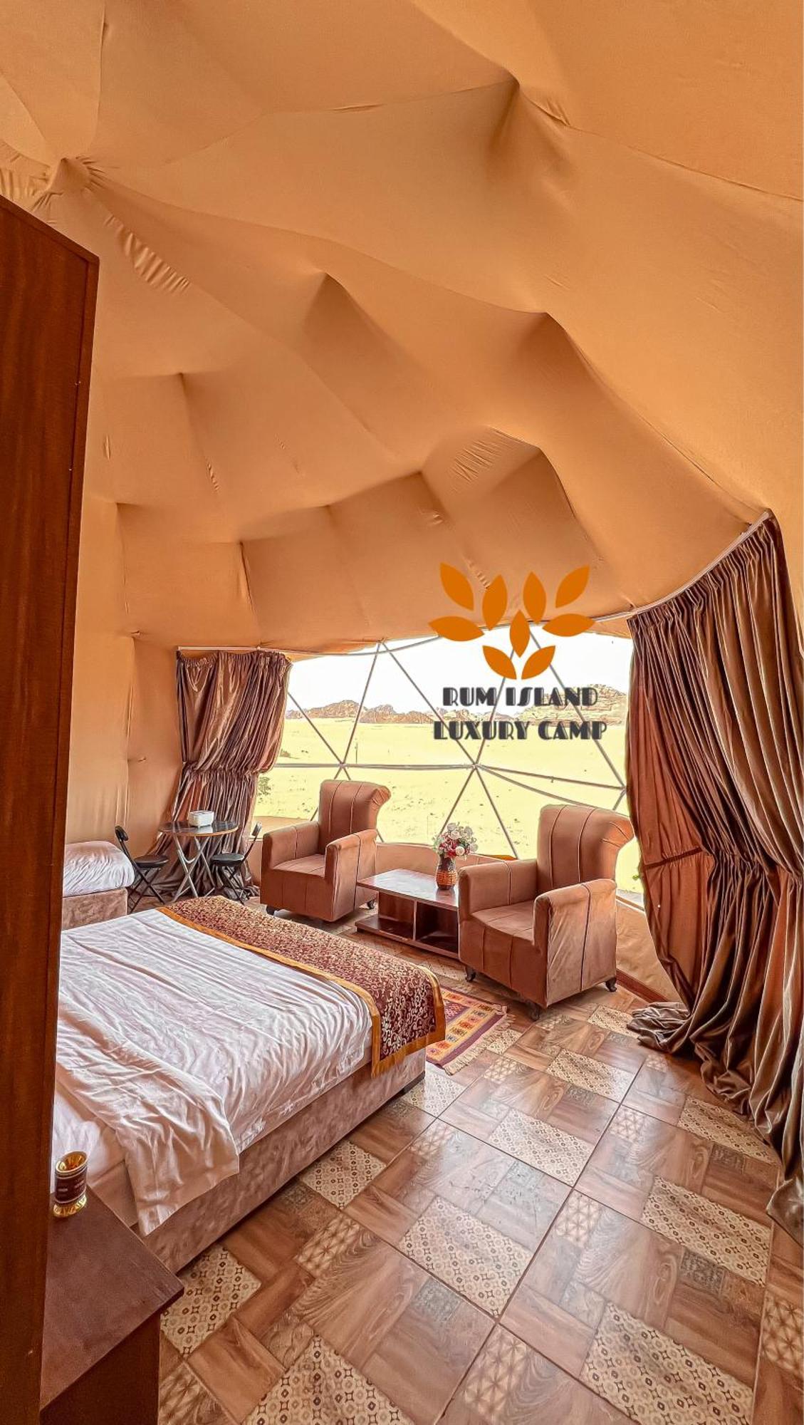 Rum Island Luxury Camp & Bubbles Hotel 瓦迪拉姆 外观 照片