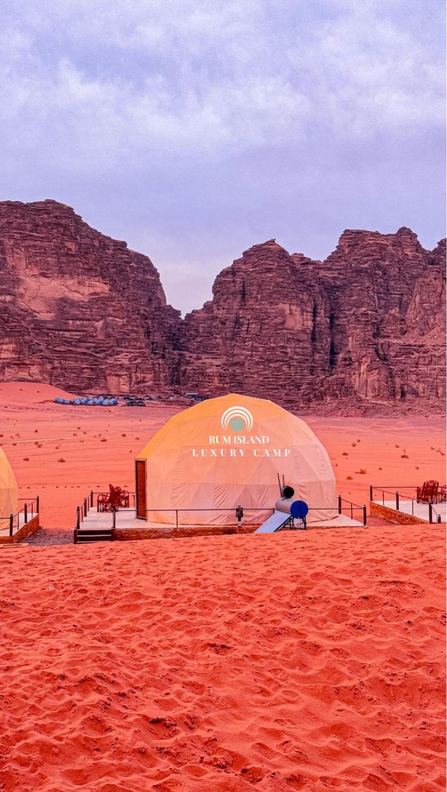 Rum Island Luxury Camp & Bubbles Hotel 瓦迪拉姆 外观 照片